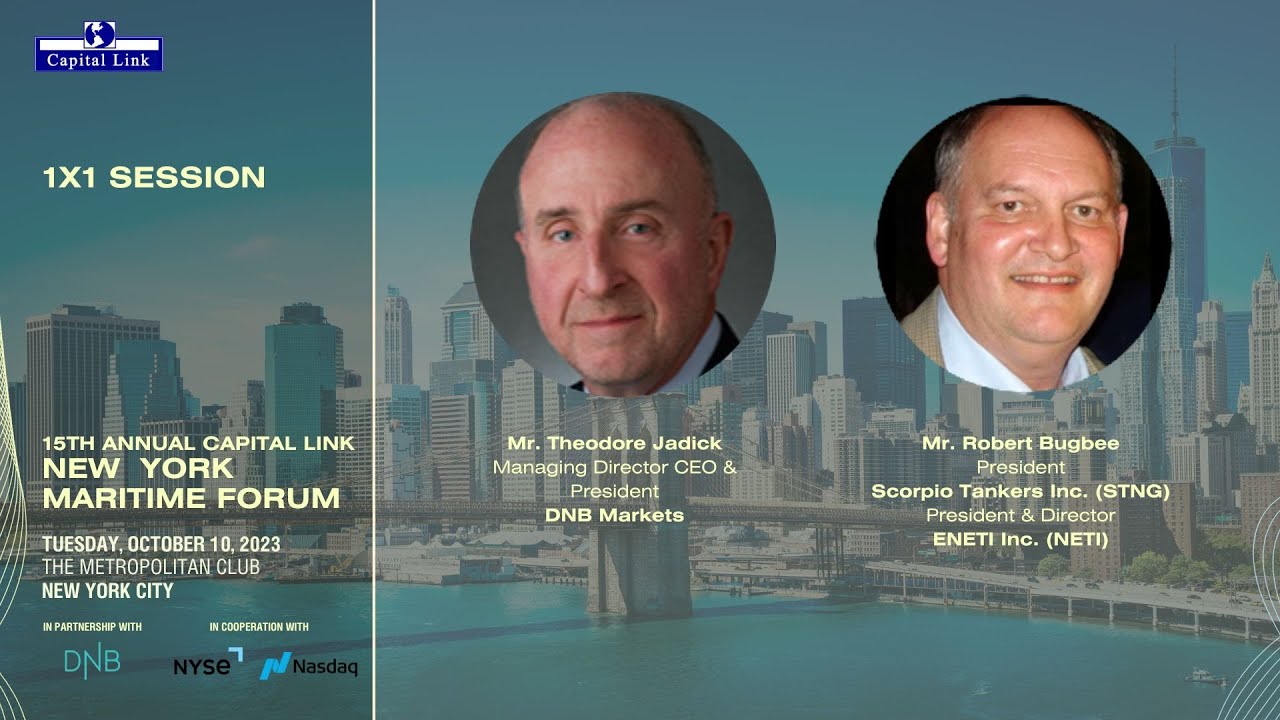 2023 15th Annual New York Maritime Forum - 1x1 SESSION