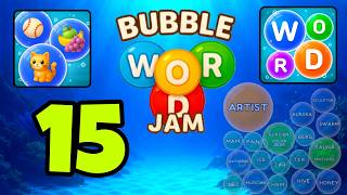 BUBBLE WORD JAM level 15