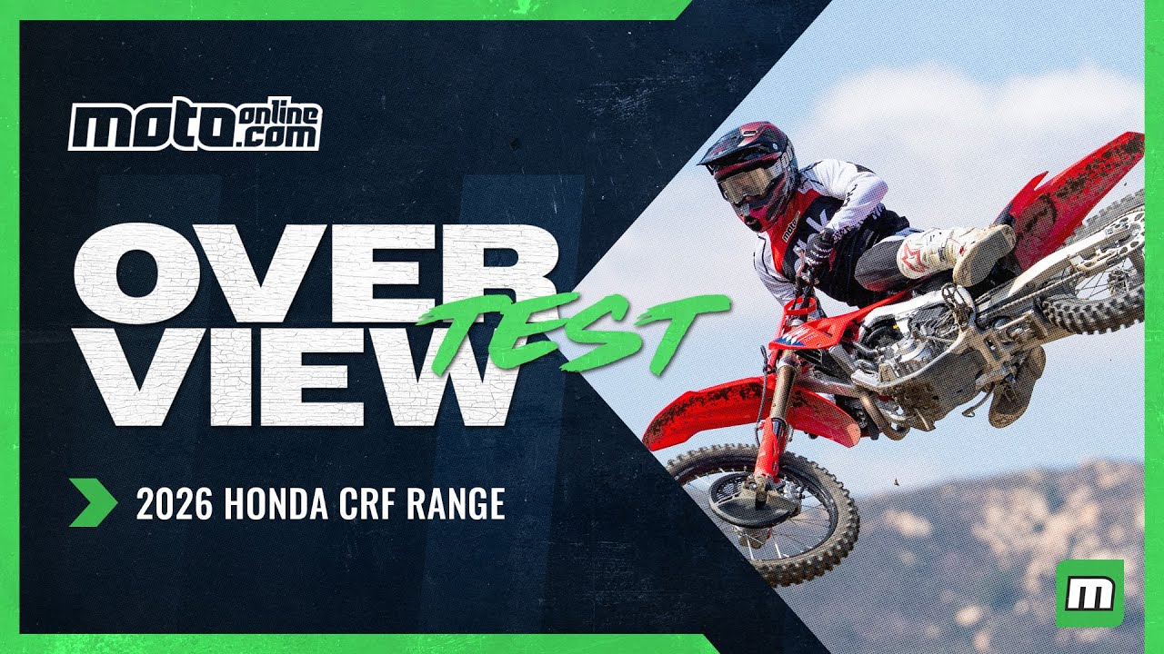 Тестирование Honda CRF250R и CRF450R 2026 года на гоночной трассе Fox Raceway | Обзор