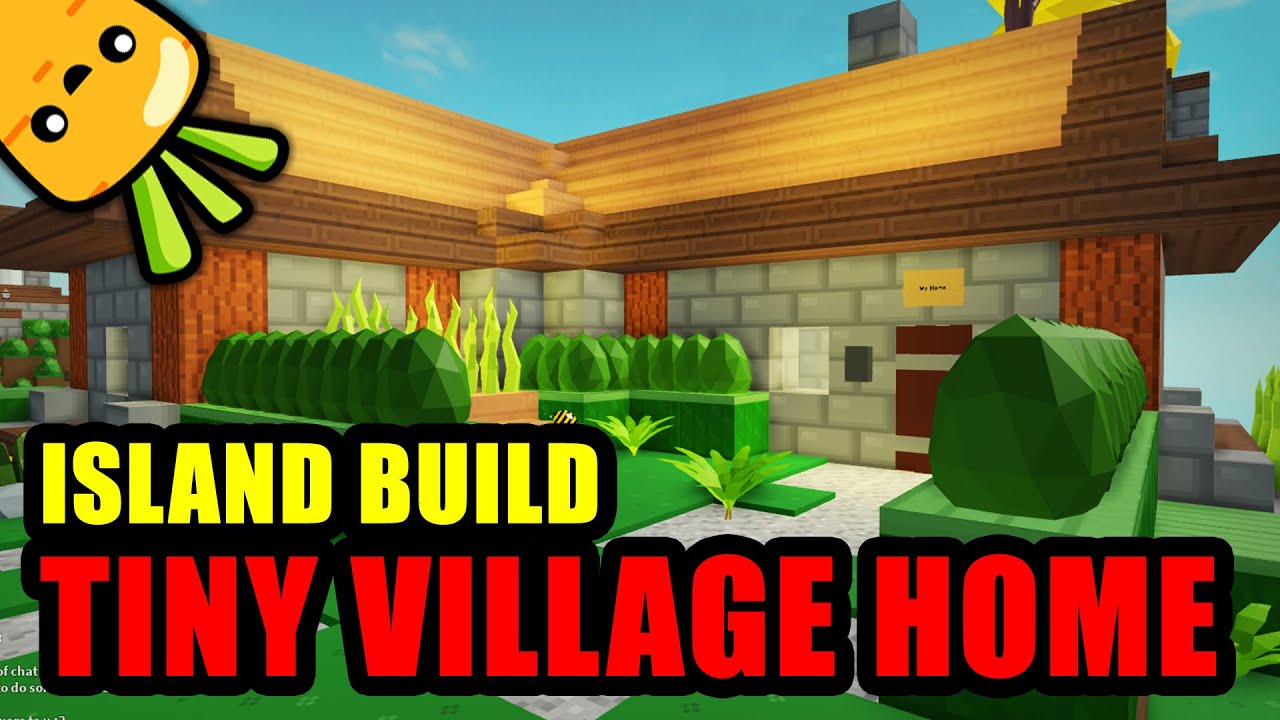 Roblox Island Build Ideas Tiny Village Theme How To Build A Small Home Youtube - how to make an idea roblox building