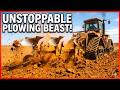 Modern Agriculture Machines: The Ultimate Tracked Tractor &amp; Monster Plow in Action!