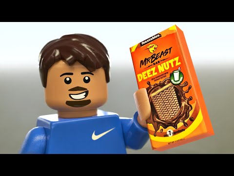 I animated MrBeast "Deez Nutz" in LEGO...
