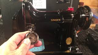Singer Featherweight buyer beware series Part Two- Genuine Bobbin Case