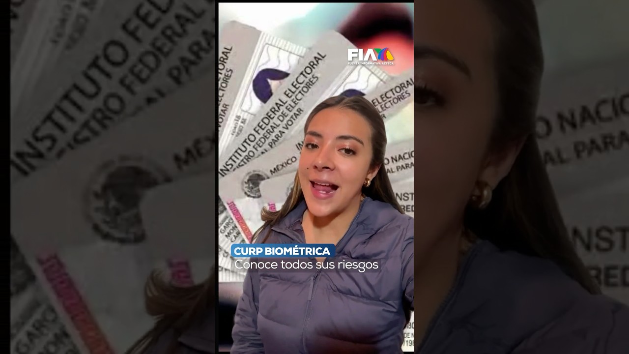 ¡Atención! ¿Que riesgos tiene la CURP biométrica? Tu INE ya no será la identificación oficial.