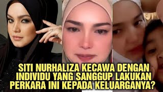 Tiada angin tiada ribut Siti Nurhaliza dikejutkan dengan berita pilu ini ⁉️😭