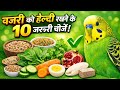 बजरी तोते के लिए TOP 10 FooD (Budgie Owners ये वीडियो जरूर देखें 😳)