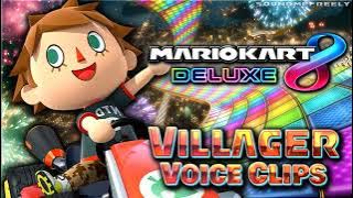 All Villager Voice Clips • Mario Kart 8 Deluxe • Voice Lines • Switch