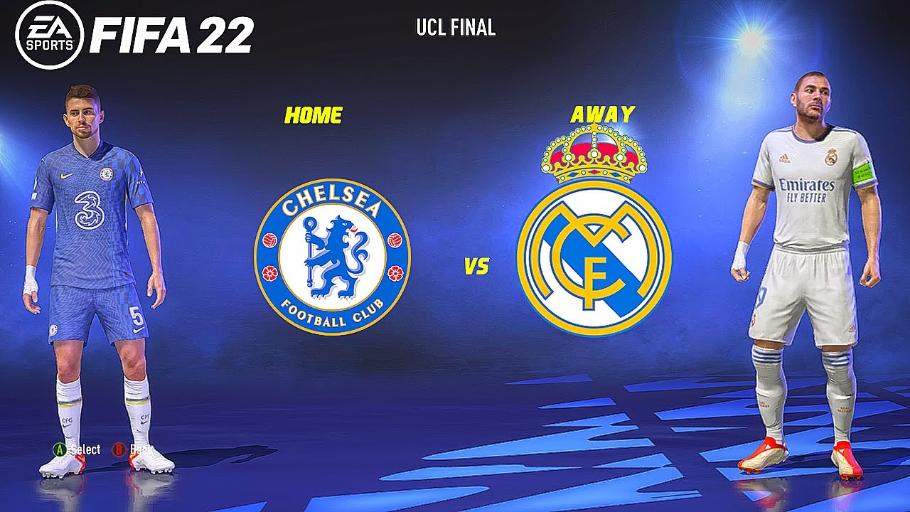 FIFA 22 | REAL MADRID vs CHELSEA | UEFA Champions League | - PS4