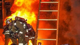 LAFD Battles Multiple Garages: Fire City