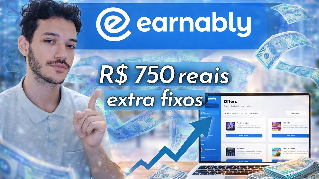 [ EARNABLY ]  --- SITE PERFEITO PARA FAZER UMA RENDA EXTRA DE R$ 750 por mês, como funciona?