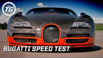 Bugatti Super Sport Speed Test | Top Gear | BBC
