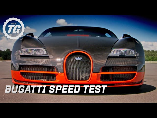 bugatti super sport speed test top gear bbc