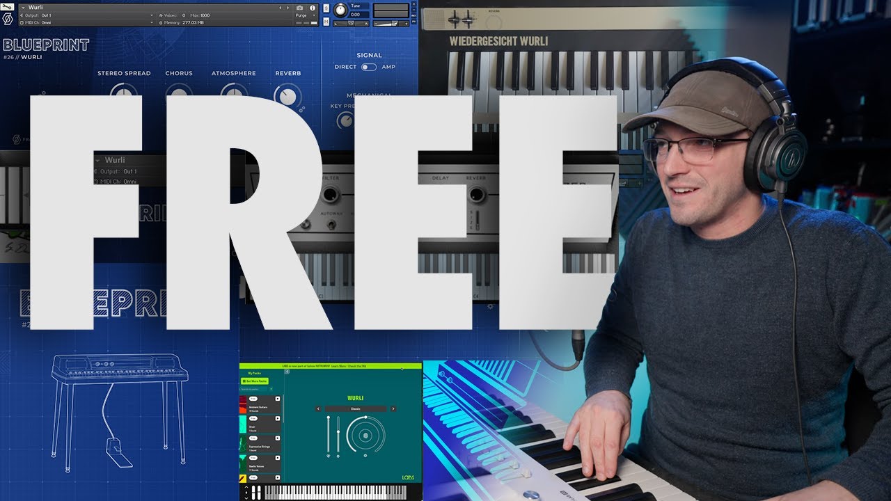FREE Wurli  | NEW Blueprint, LABS, & Pianbook Alts. | FREE Sample of the Week