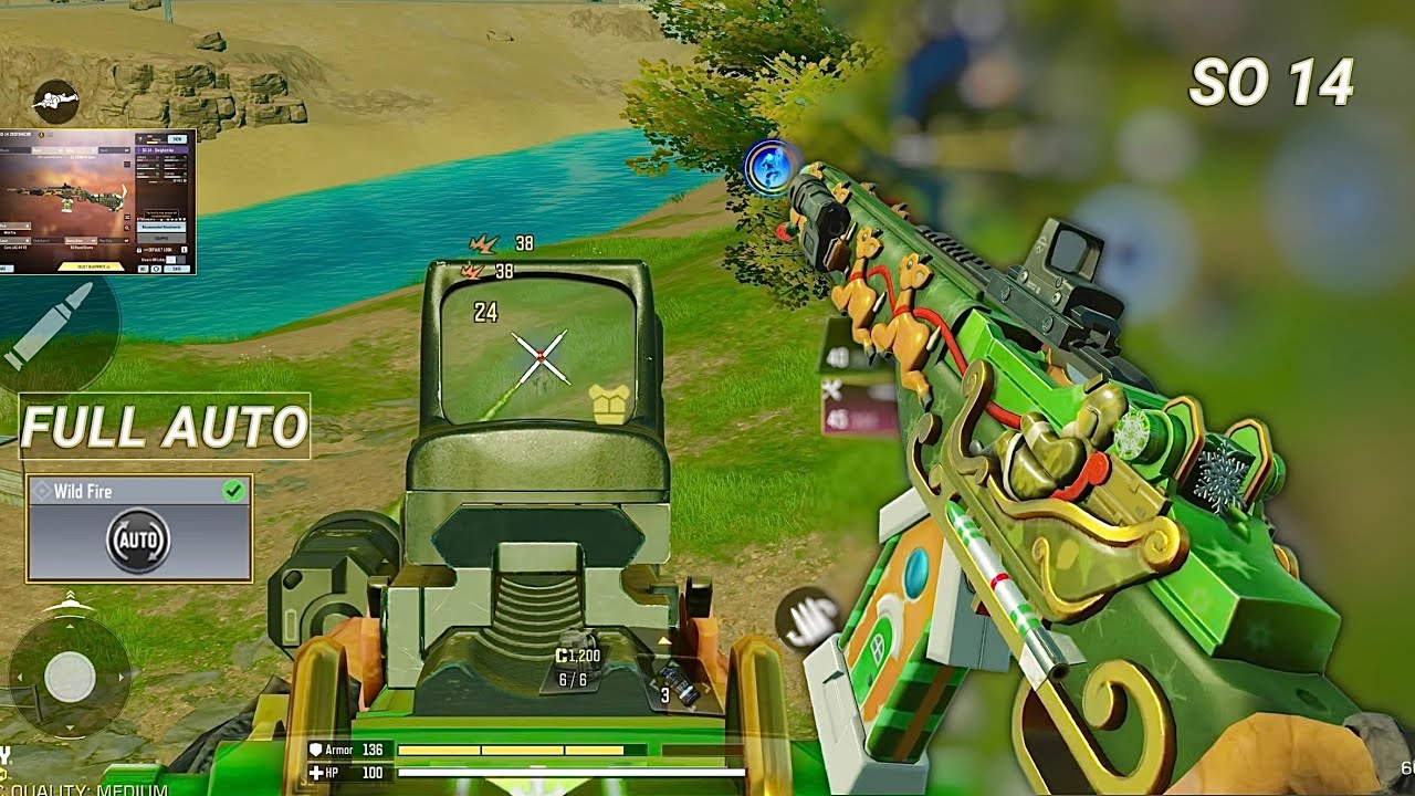 FULL AUTO BEST SO 14 GUNSMITH | BEST SO 14 GUNSMITH CODM BR | CODM BR GAMEPLAY 