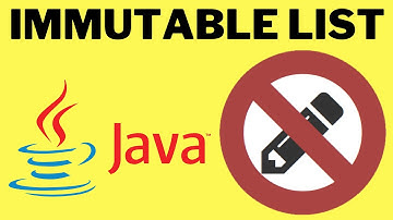 HOW TO MAKE A JAVA LIST IMMUTABLE EXAMPLE CODE | UNMODIFIABLELIST JAVA CODE DEMO | InterviewDOT