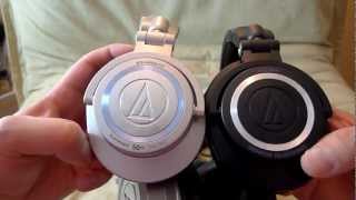 "First Look" Audio Technica 50th Anniversary ATH-M50 Limited Edition headphones unboxing