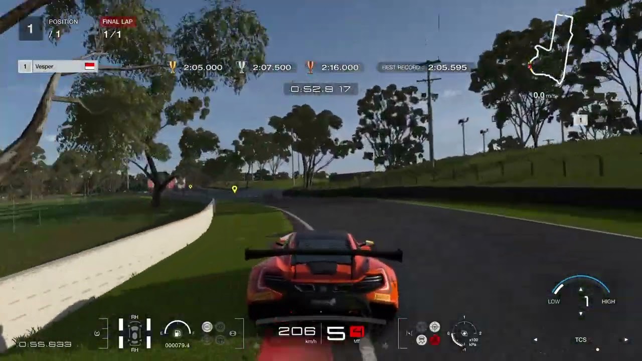 PS4] Gran Turismo™ 7 | Circuit Exp 1 Lap Attack (V1.55 - Now