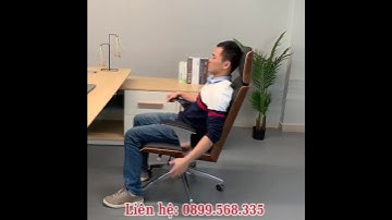 Ghế giám đốc bọc da cao cấp