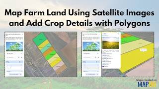 Overlay Satellite Images & Manage Farmland Data | MAPOG Tutorial #Agriculture #GIS #mapog #tech