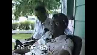 1985 JUN 22 SATURDAY VISIT WITH GOD PARENTS MR&MRS CARTER ASBURY PARK, NJ