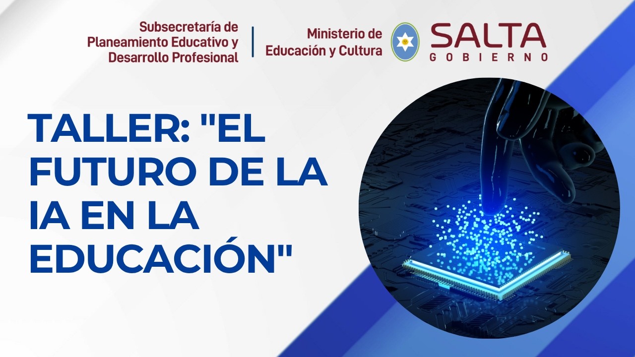 Taller: "El futuro de la IA en la educación" - YouTube