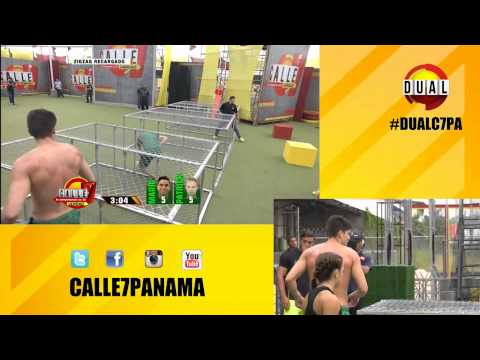 Calle 7 Panamá zig zag recargado 2/ 4 (verdes)