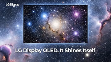 LG Display OLED that emits light on its own like starlight