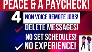 Low Stress 4 Relaxing Non Voice Remote Jobs (Moderating Comments On Social Media)
