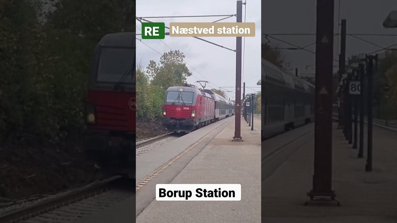 DSB litra EB 3240 (Vectron Nr 1000) | Borup station 