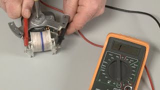 Oven Convection Fan Motor Testing