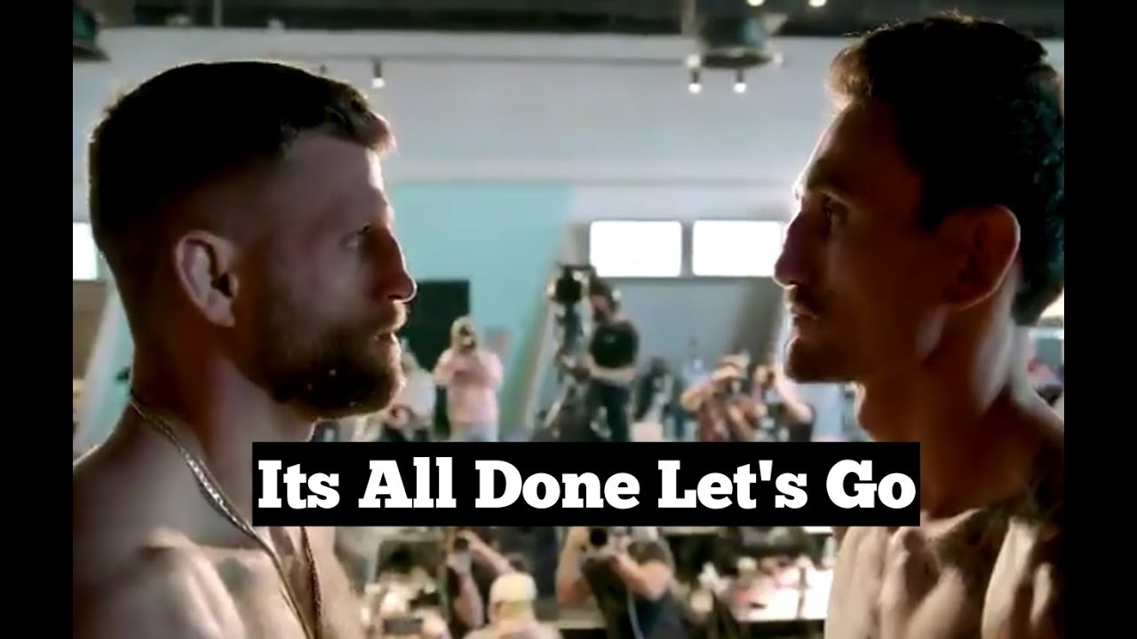 UFC Fight Island 7 Max Holloway Vs Calvin Kattar Face Off | UFC Face Off Staredown