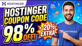 Hostinger Coupon Code 🔥 Get the Best Hostinger Discount Code 98% OFF + FREE Domain (Limited Time)