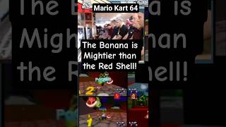 Banana Beats Red Shell! #Banana #RedShell #MK64