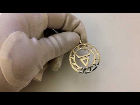 Символ Велеса Славянский оберег. Его значение . Серебро 925. Ручная работа.