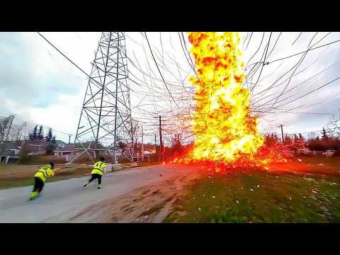 Momentos em que a Eletricidade Ficou Fora de Controle