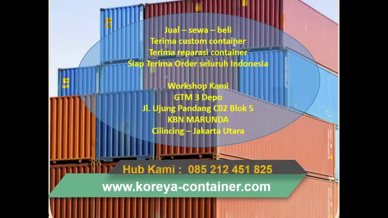 jual container bekas jakarta|reparasi container|085212451825