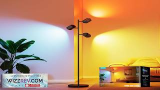 Govee Tree Floor Lamp Compatible with Matter 3 Rotatable Lights with LuminBlend