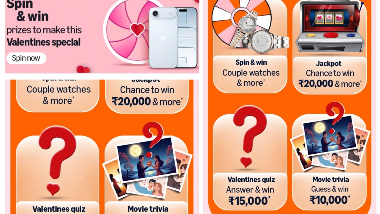 Amazon Valentine Special Day Quiz Answer Today I This Valentine's Play For Love Filled Surprise 