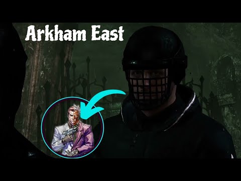 ALL HIDDEN DIALOGUES! Batman Arkham Asylum 'Arkham East"