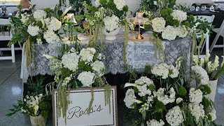 I went from coordinator to Emergency Florist.  I had3 hours to pull all this together.    