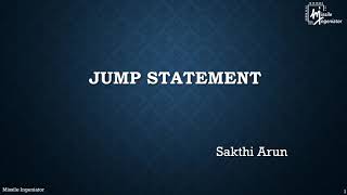 Lesson - 61 | Jump statement in C | Part 2 | C Tutorial