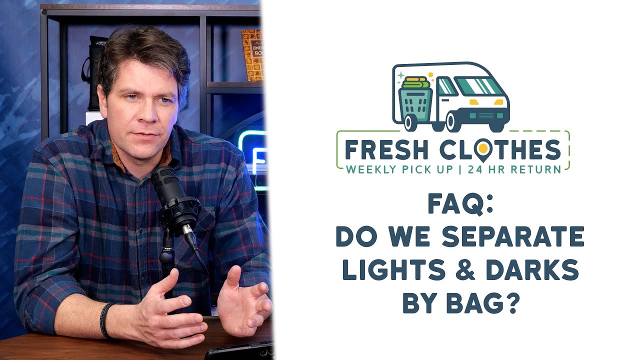 FAQ: Do we separate lights & darks by bag or does fresh clothes