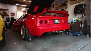 Lotus Esprit v8 startup exhaust clip