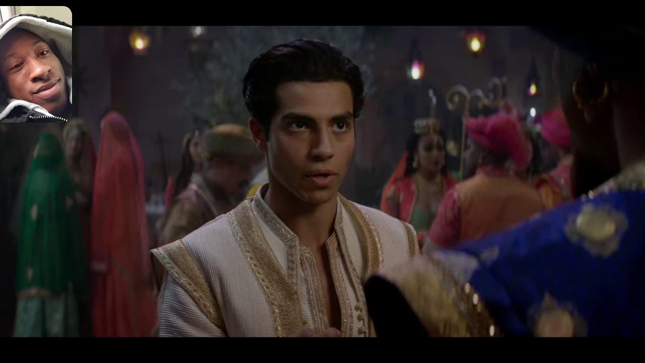 Aladdin official trailer REACTION v23 - YouTube