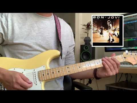 Runaway - Bon Jovi (Guitar cover by Jesper)