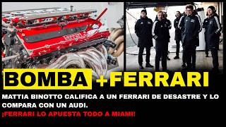 🚨 ¡BOMBA EN LA F1! FERRARI PREPARA GRAN ACTUALIZACIÓN Y BINOTTO SORPRENDE AL COMPARAR CON AUDI!