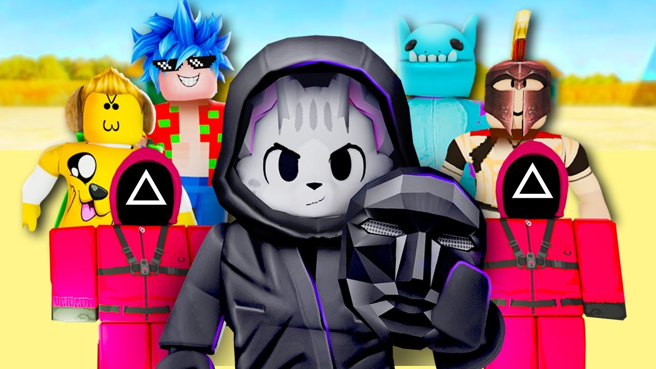 Jugué como LIDER de SQUID GAME para TROLLEAR a Mis Amigos 😈😂 Roblox Juego del Calamar 3