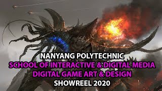 NYP SIDM Games Reel 2020 - Digital Game Art & Design