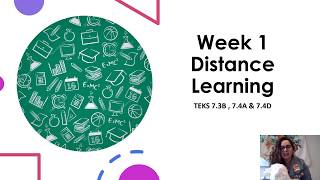 DISTANCE LEARNING WEEK ONE