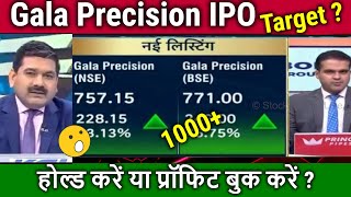 Gala Precision IPO Hold Or Sell ?Analysis Anil Singhvi/Gala Precision Share Price target/Latest news
